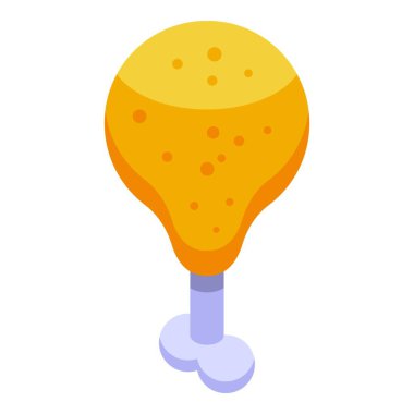 Tavuk budu simgesi, izometrik biçim