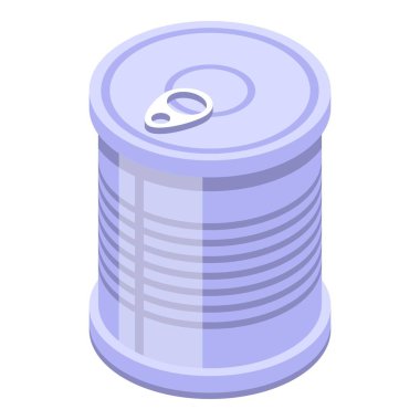 Teneke kutu simgesi, izometrik biçim