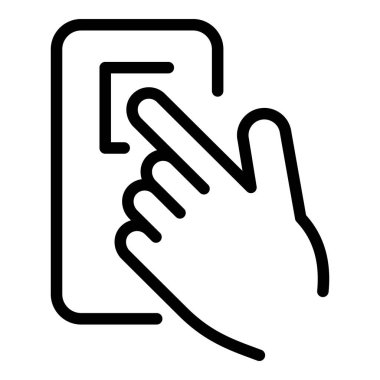 Akıllı telefon simgesi, özet biçimi ile ödeme