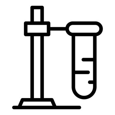 Analiz simgesiyle test tübü, özet biçimi
