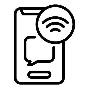 Akıllı telefon simgesinde internet, özet biçimi