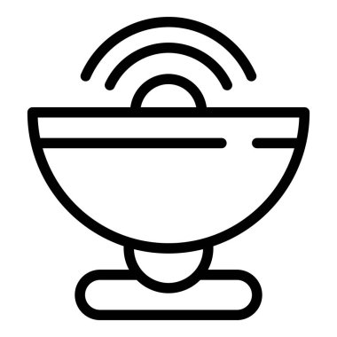 Uydu televizyon simgesi, özet biçimi