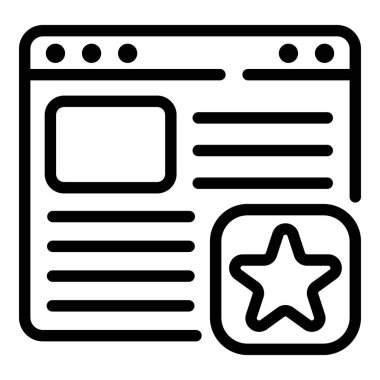 Favori web sayfası simgesi, özet biçimi