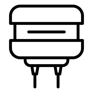 Direnç aracı simgesi, ana hat biçimi