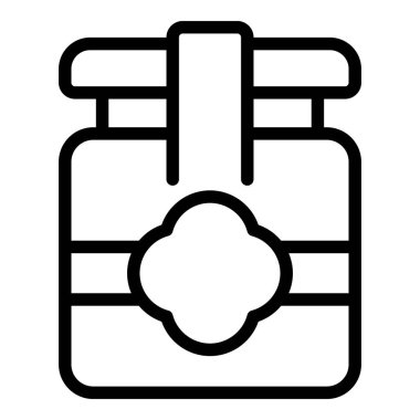 Esrar karamel simgesi, özet biçimi