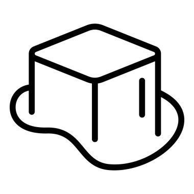 Krem karamel simgesi, özet biçimi