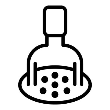 Patates ezici simgesi, taslak biçimi