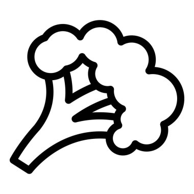 Brokoli simgesi hasat et, taslak biçimi