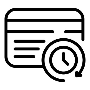 Alışveriş geçmişi simgesi, özet biçimi