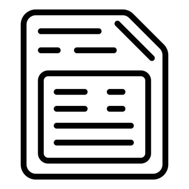 Proje planı simgesi, özet biçimi