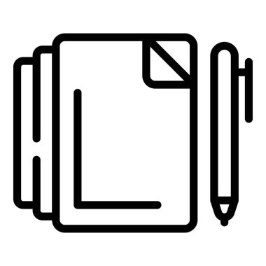 Ofis araçları simgesi, özet biçimi