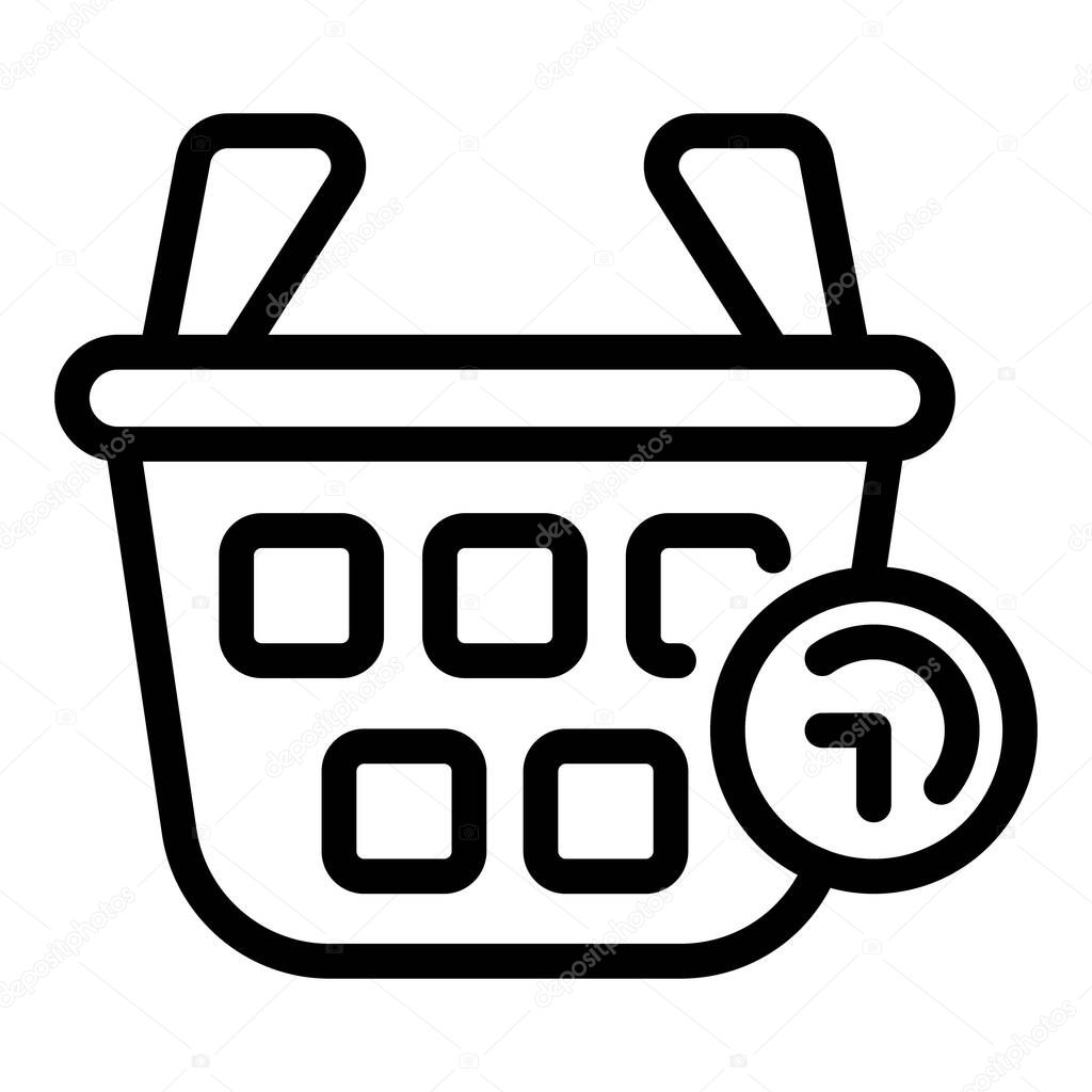 Limited time offer icon, outline style