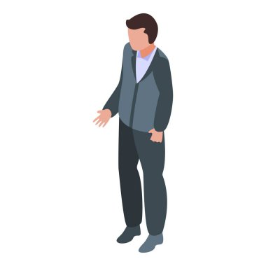 Baba ikonu. Beyaz arkaplanda izole edilmiş web tasarımı için baba vektör simgesi