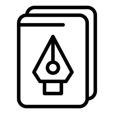 Görev simgesini yeniden tasarla. Beyaz arkaplanda izole edilmiş web tasarımı için görev vektör simgesini yeniden dizayn et