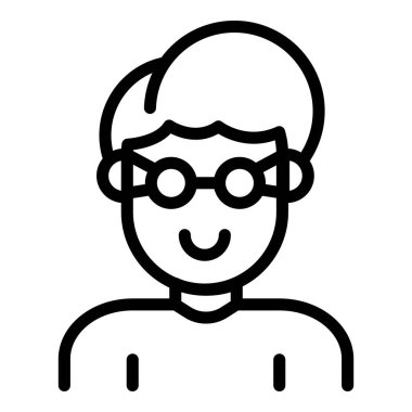 Baba aile ikonu. Beyaz arkaplanda izole edilmiş web tasarımı için ana baba aile vektör simgesi