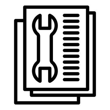 Teknik destek simgesi, özet biçimi