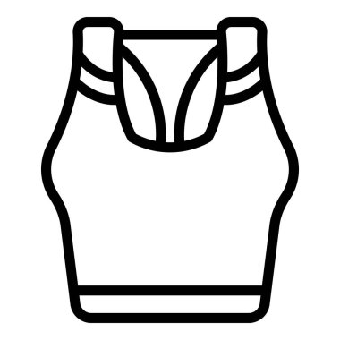 Pilates üst simgesi. Beyaz arkaplanda izole edilmiş web tasarımı için ana pilates üst vektör simgesi