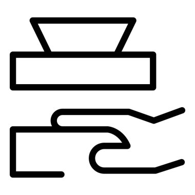 Dikkatsiz kişi simgesi. Beyaz arkaplanda izole edilmiş web tasarımı için özensiz kişi vektör simgesi