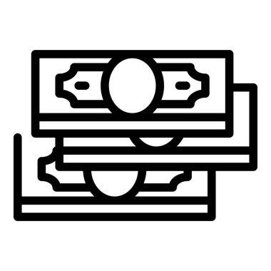 ATM nakit para transfer ikonu. Beyaz arkaplanda izole edilmiş web tasarımı için ATM para transfer vektör simgesi ana hatları