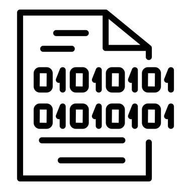 Kod arayüz simgesi. Beyaz arkaplanda izole edilmiş web tasarımı için özet kod arayüzü vektör simgesi