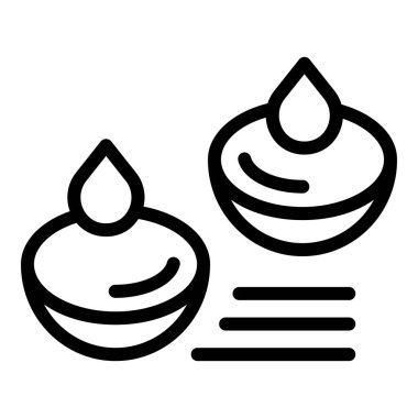 Göz merceği simgesi bırakın. Beyaz arkaplanda izole edilmiş web tasarımı için Gözler lens bırakma vektör simgesi