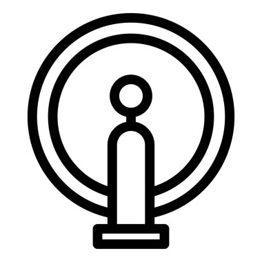 Daimi hareket simgesi. Beyaz arkaplanda izole edilmiş web tasarımı için Ebedi Hareket vektör simgesi