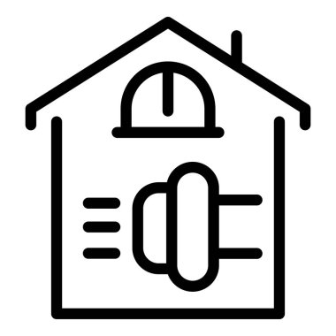 Ev sporu eğitim ikonu. Beyaz arkaplanda izole edilmiş web tasarımı için ev sporu eğitim vektör simgesi