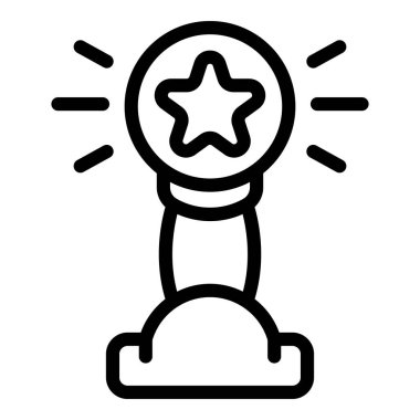 Zafer ödülü simgesi, taslak biçimi