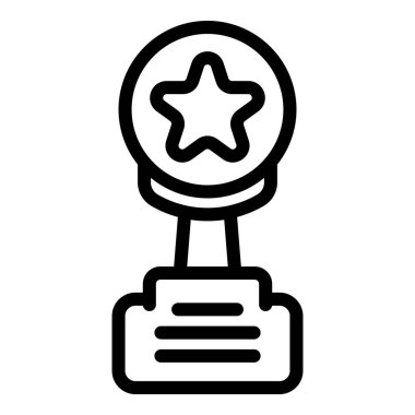 Yarışma ödülü simgesi, taslak biçimi