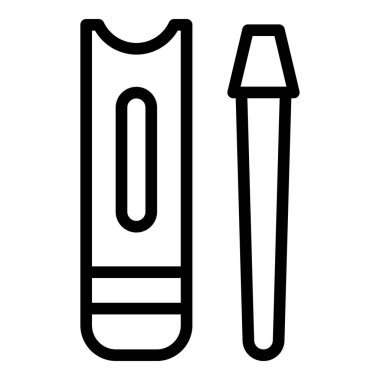 Tırnak itme simgesi, özet biçimi