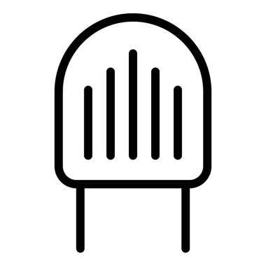 Salon manikür ikonu. Beyaz arkaplanda izole edilmiş web tasarımı için kuaför manikür vektör simgesi