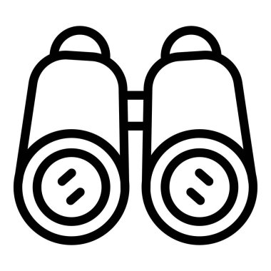 Kariyer dürbünü simgesi. Beyaz arkaplanda izole edilmiş web tasarımı için özet kariyer dürbünü vektör simgesi