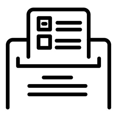 Dijital kampanya ikonu. Beyaz arkaplanda izole edilmiş web tasarımı için ana hatlı dijital kampanya vektör simgesi