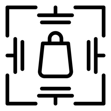 İçerik kampanyası ikonu. Beyaz arkaplanda izole edilmiş web tasarımı için özet içerik vektör simgesi