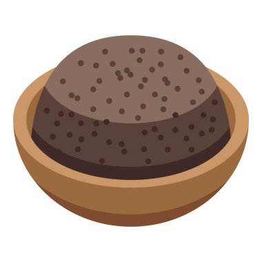 Canola kase simgesi, izometrik biçim