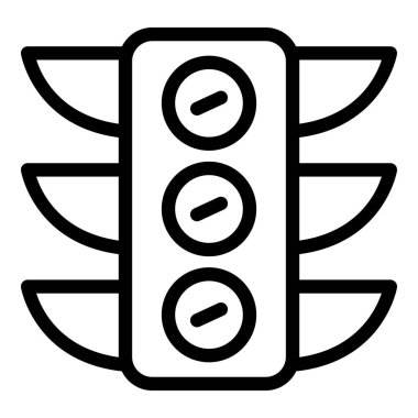 Trafik ışıkları simgesi, özet biçimi