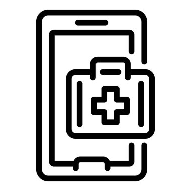 Dijital tıbbi yardım simgesi, özet biçimi