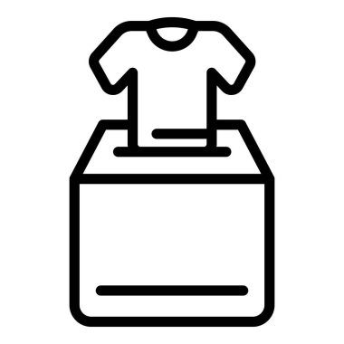 Bağış kutucuğu simgesi, taslak biçimi