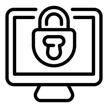 Bilgisayar kilidi simgesi, özet biçimi