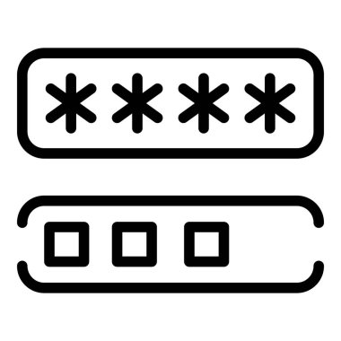 Gizlilik parolası simgesi, özet biçimi