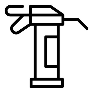 Cadı tabancası simgesi, taslak biçimi