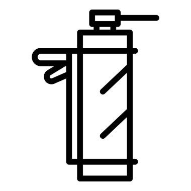 Caulk tabanca simgesi, taslak biçimi