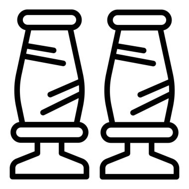 İp dokusu simgesi, özet biçimi