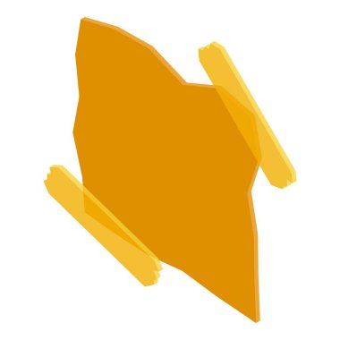 Not gönderme simgesi, izometrik biçim