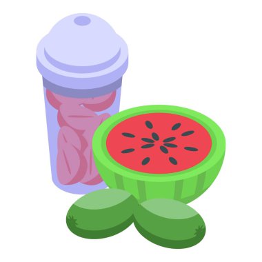 Tayland meyve simgesi, izometrik biçim