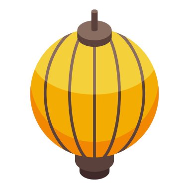 Yüzen fener simgesi, izometrik biçim