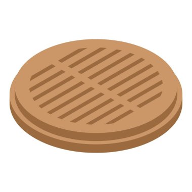 Eski rögar simgesi, izometrik biçim