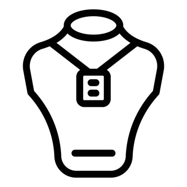 Takı mankeni simgesi, taslak biçimi