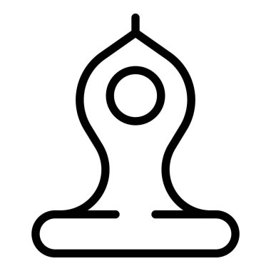 Budist yoga ikonu, özet tarzı