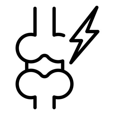 Diz hastalığı simgesi, dış hat biçimi